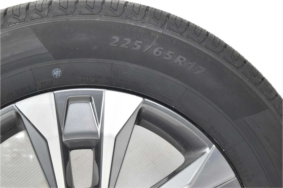17” Chevrolet Machined Grey Equinox OEM Wheels Rims Tires 26456296