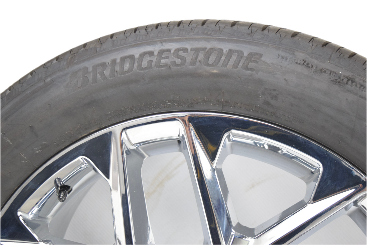 22" Chevy Silverado Tahoe Replica Chrome  Snowflake Wheels Rims Tires