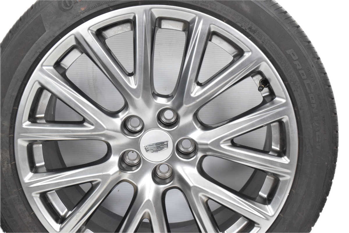 20" Cadillac XT4 Factory OEM Gloss Black Wheels Rims Tires Factory 84006614