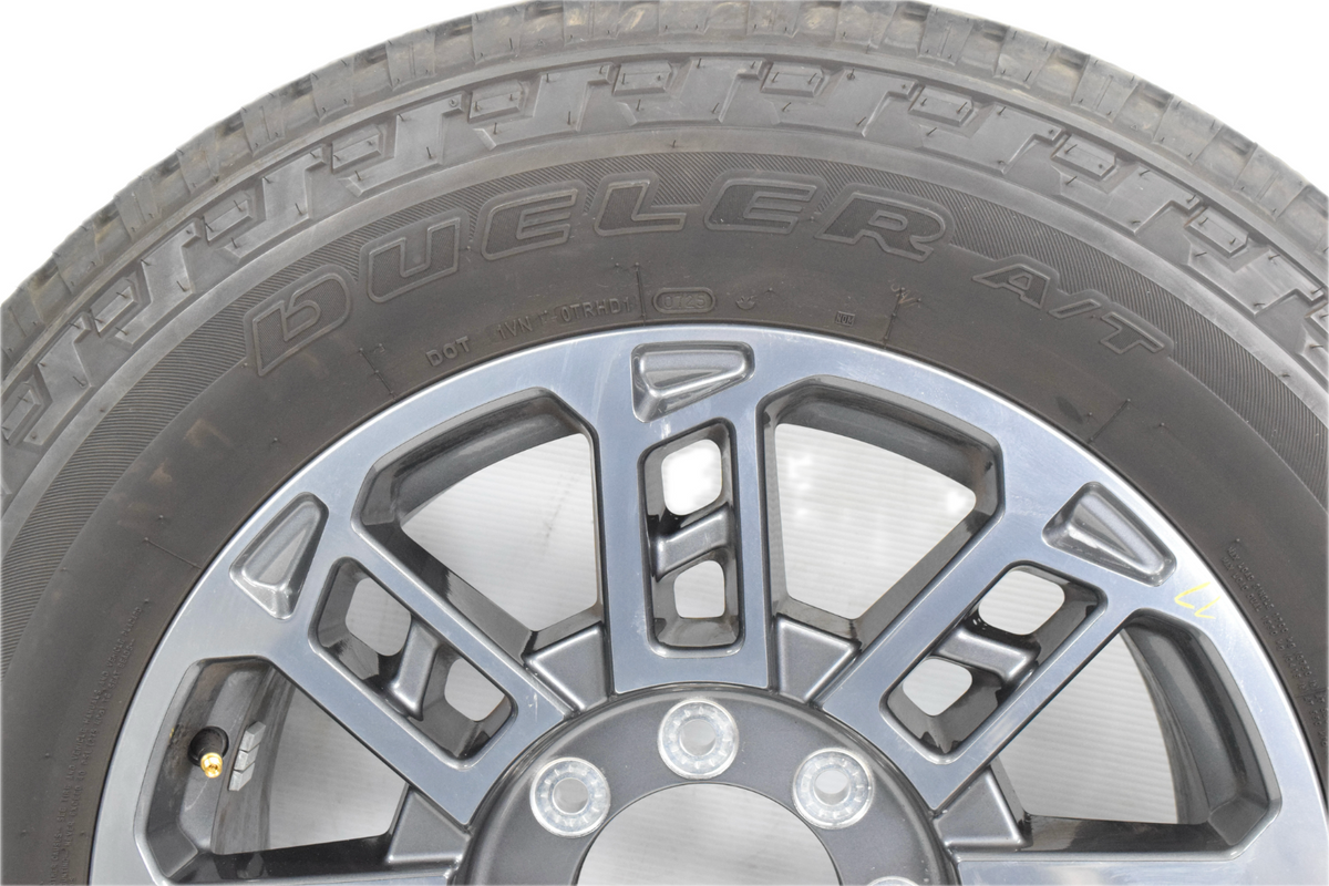 20" F250 F350 Super Duty limited Platnium OEM Polished Gray  rims wheels tires