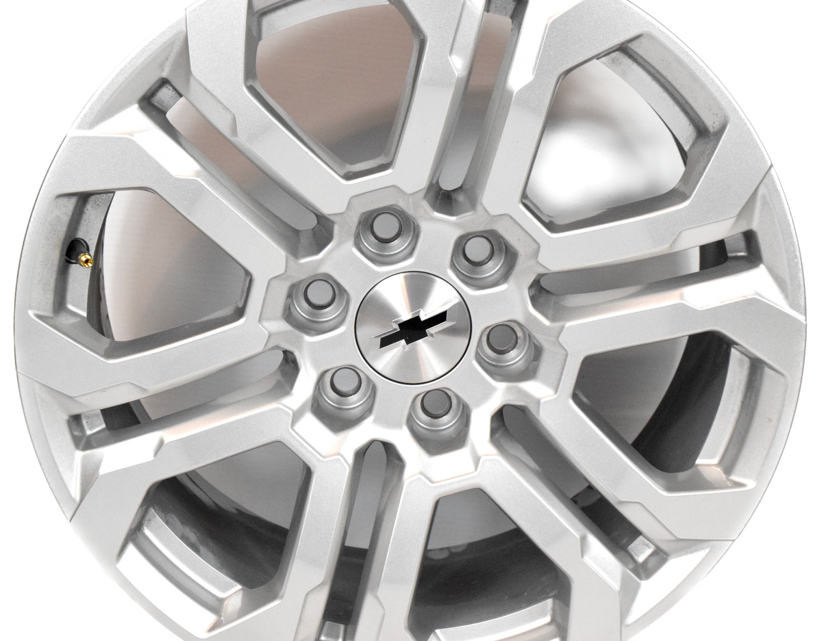 4 BRAND NEW OEM 20" Silver Chevy Tahoe Silverado Suburban 84943335 2025