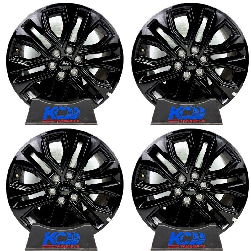 4 NEW 20" Ford F150 Black OEM Wheels Wheels Rims 2026