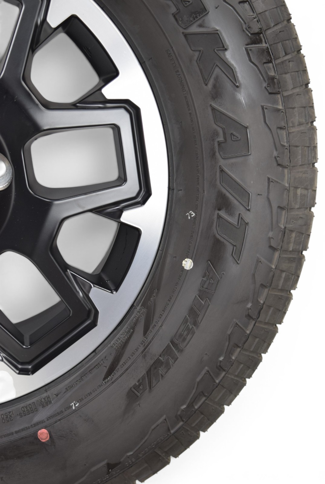 18" Toyota Tundra Sequoia 4Runner TRD OEM Black Wheels Rims Tires Falken AT