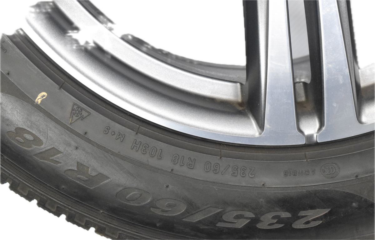 18" Mercedes Benz OEM  GLC C253 X253 A2534014500 wheels rims tires DOT2017