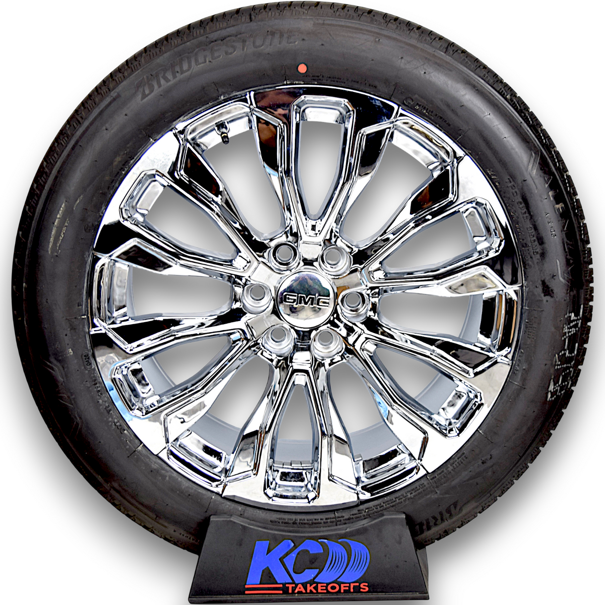 22" GMC Sierra Yukon Denali Chrome Replica Wheels Tires 275/50R22