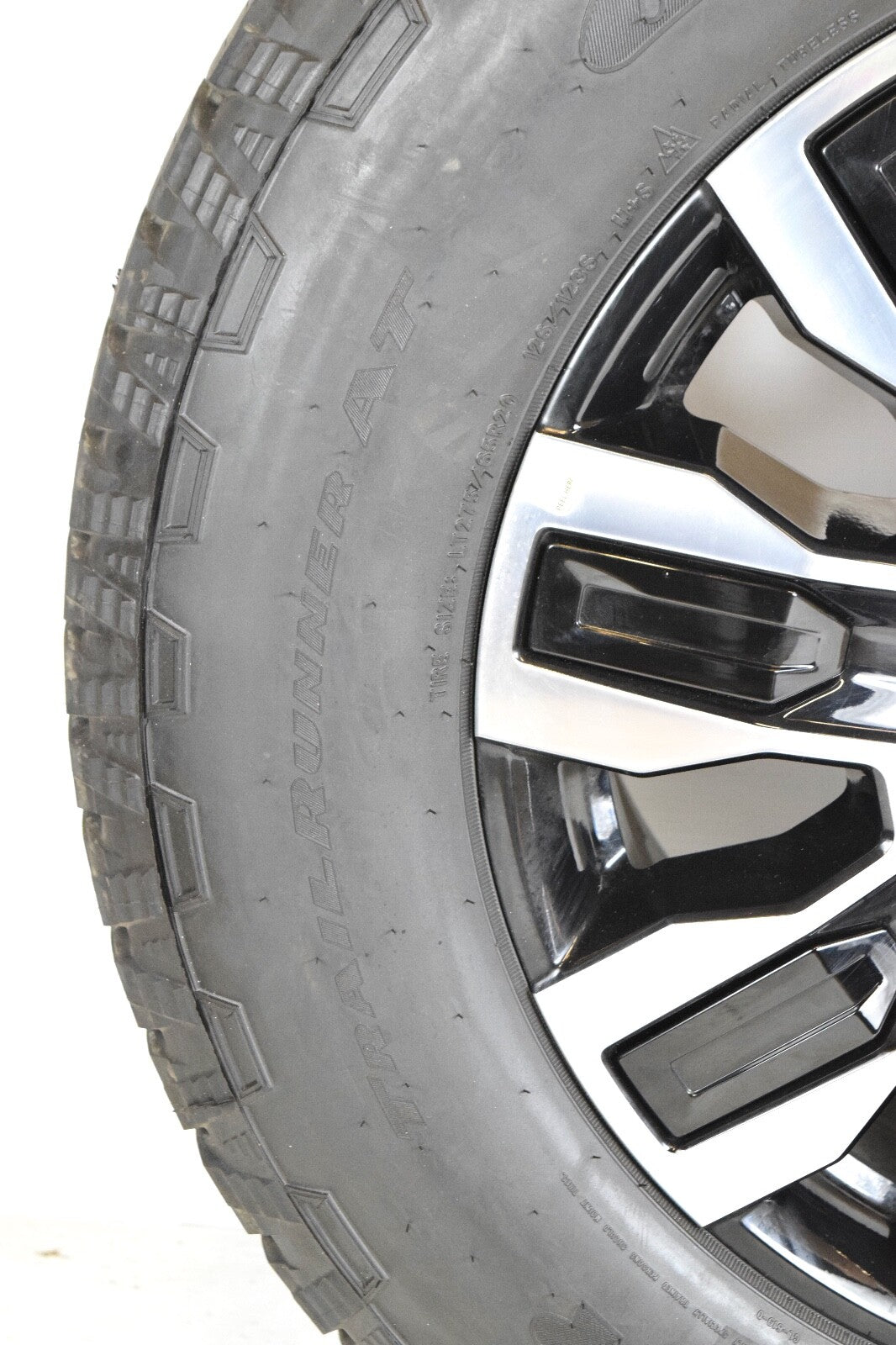 20" GMC Sierra DENALI ULTIMATE BLACK INSERT 2500 3500 OEM wheels rims tires 2025