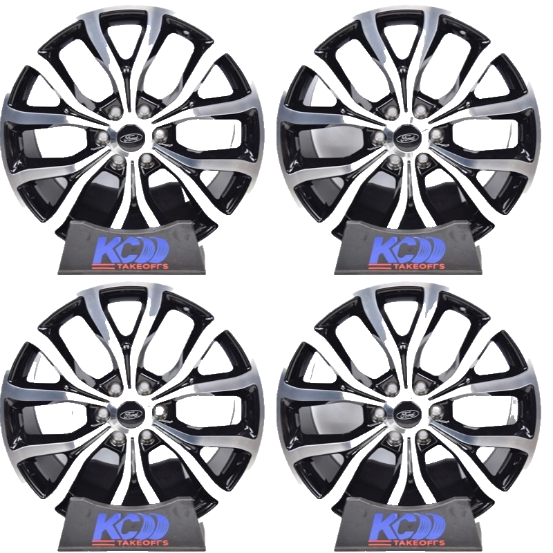 22" Ford F150 Replica Black Machined Expedition Wheels Rims 2004-2026 F150