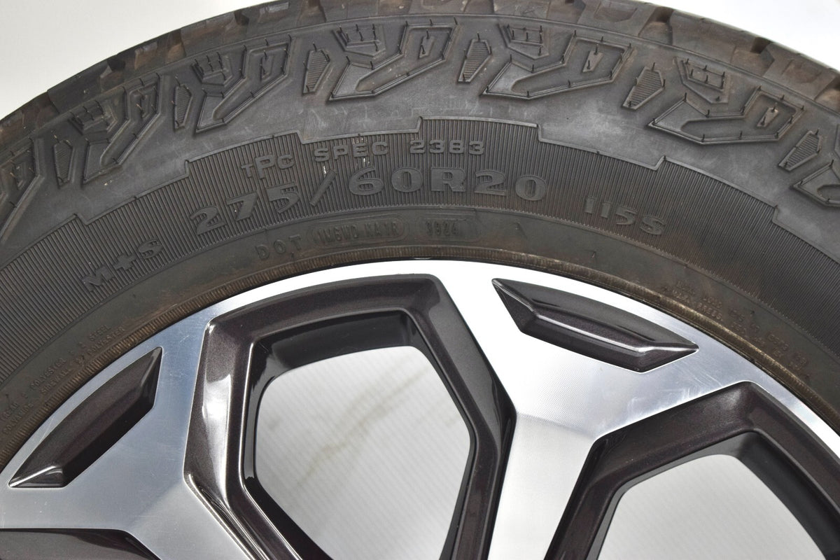 20" GMC Sierra Yukon 2025 AT4 Talos Bronz Chevy Silverado OEM wheels rims tires