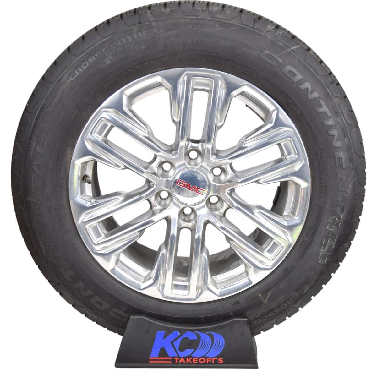 20" GMC Sierra Yukon Denali Chevy Silverado OEM Polished Wheels Rims Tires