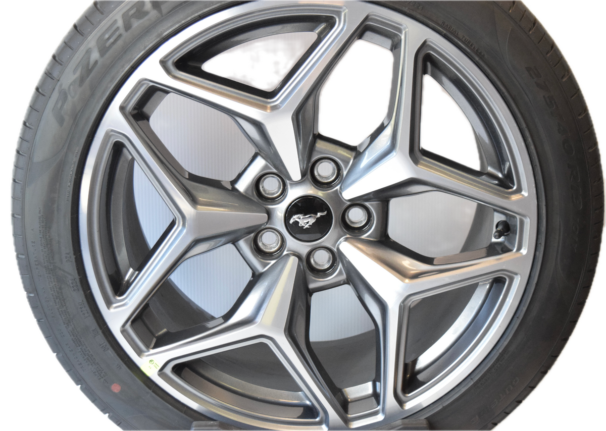 19" NEW TAKEOFFS Ford Mustang Staggered Factory OEM Gray Wheels Rims Tires