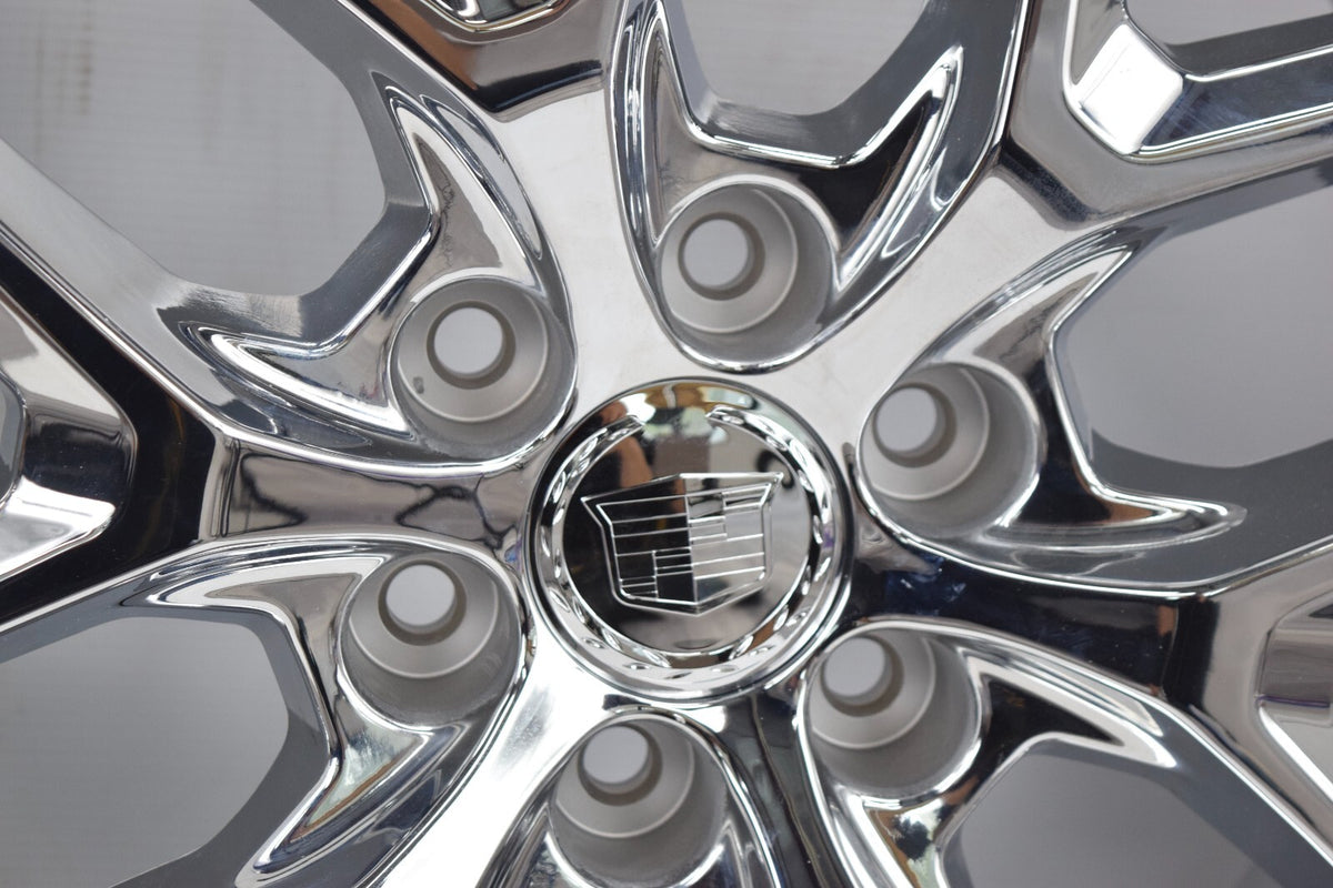 22" Cadillac Escalade Replica Chrome  Snowflake Wheels Rims Tires