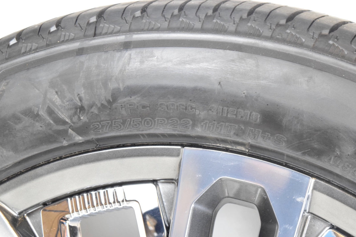 22" GMC Sierra Denali Ultimate Yukon Tahoe Aluminum OEM Wheels Rims Tires 2026