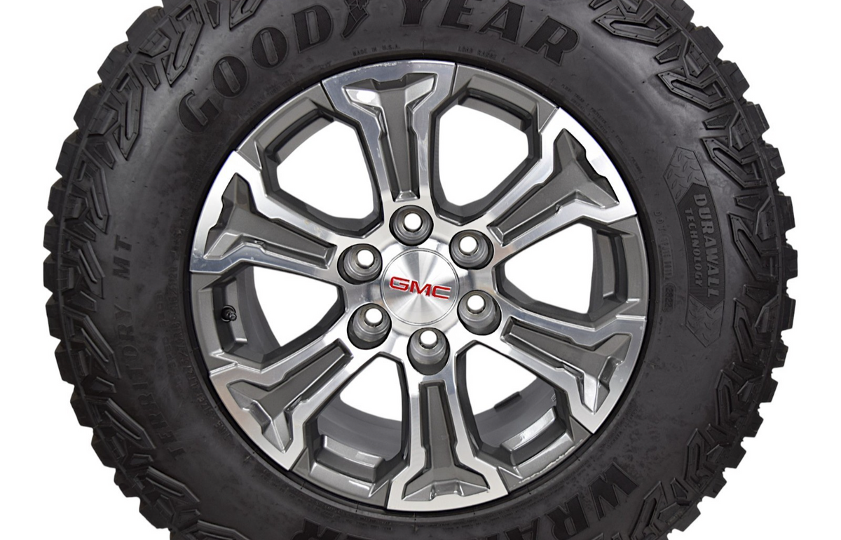 18" GMC Sierra Yukon Denali Silver OEM Takeoffs wheels rims tires NEW 2025 GDY