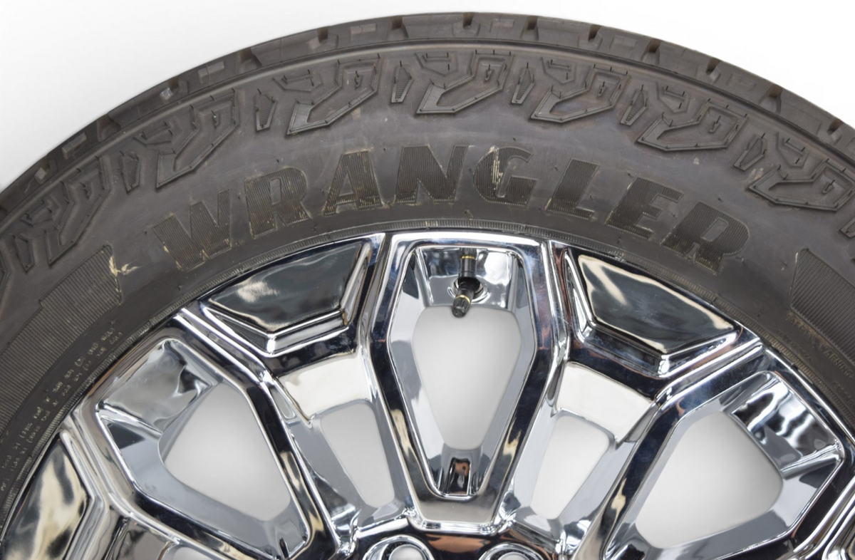 4 NEW 22” REPLICA Chrome GMC Sierra 2500 3500 Wheels Rims Tires GDY LT265/60R22