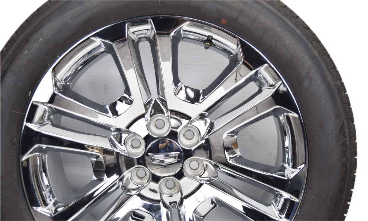 22" Cadillac Escalade Factory OEM Chrome Rims Wheels Tires 84346101