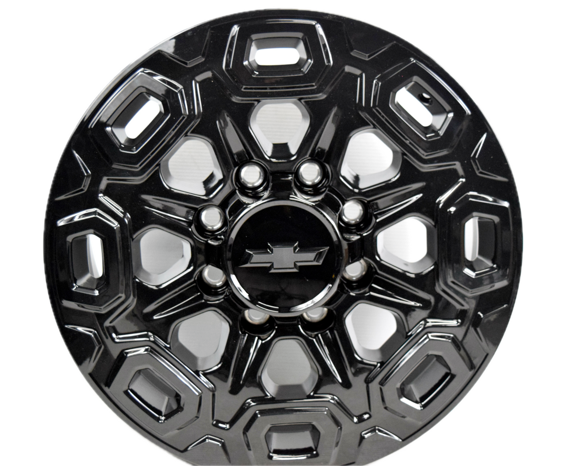 20" Chevy Silverado HD Gloss Black  2500 3500 OEM wheels rims 84745541