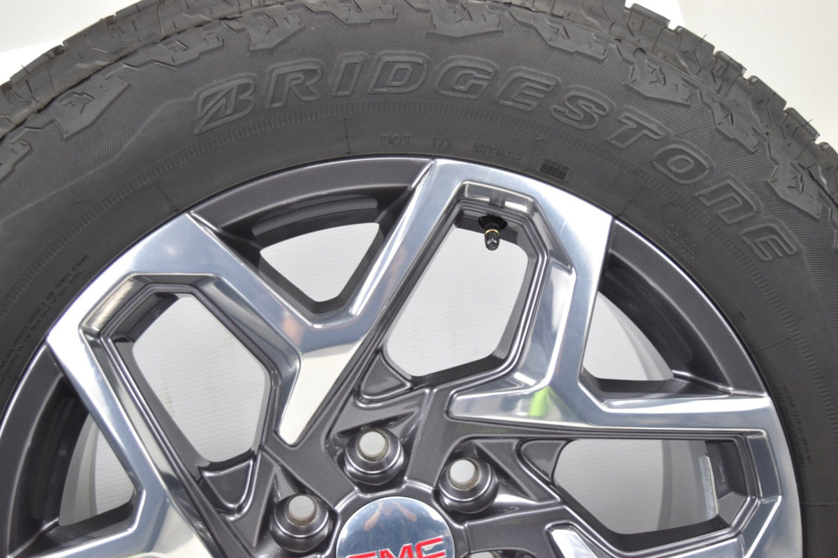 20" GMC Sierra Yukon At4 Grey Machined  OEM Wheels Rims Tires 2026