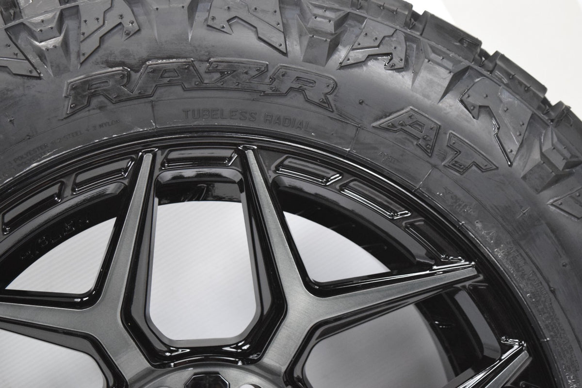 20" Chevy Silverado GMC Sierra Ram 1500 Ford 150 Tundra 6x139 6x135 wheels tires