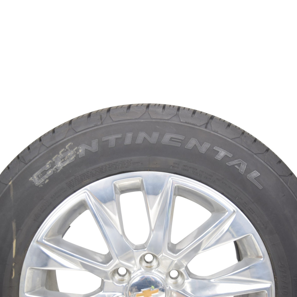 20" OEM Chevy Silverado Tahoe LTZ 5920 Polished Wheels Rims Tires Yukon Set 4