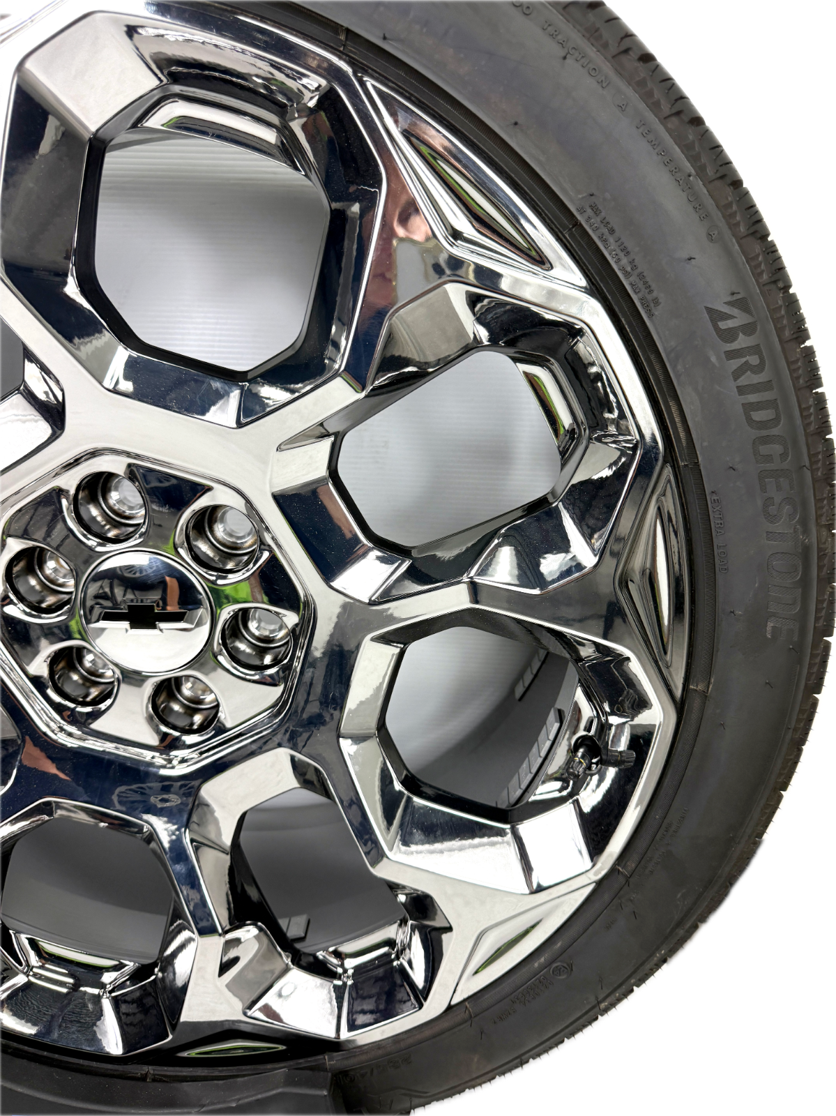 24" Chevy GMC Yukon Sierra Tahoe Cadillac Escalade Chrome OEM wheels rims tires