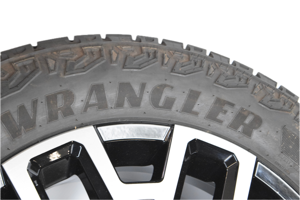 4 NEW 22” Factory OEM Black Machined Wheels Tires Rims Chevy Silverado 2500 3500