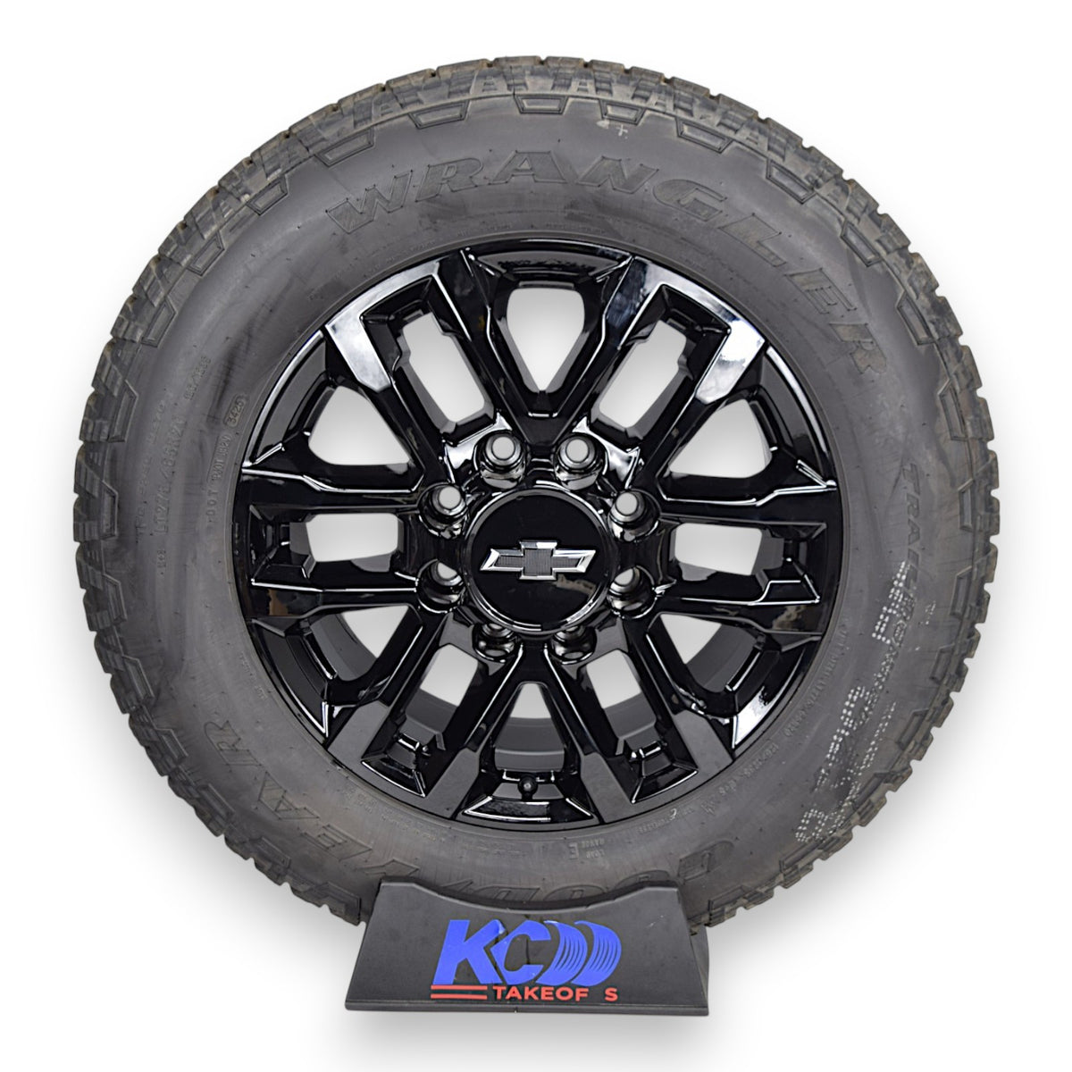 20" Chevy Silverado 2500 HD 3500 HD OEM Trailboss Gloss Black Wheels Rims Tires