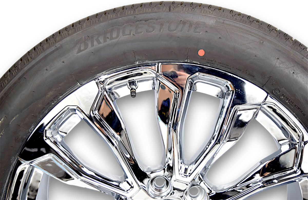22" GMC Sierra Yukon Denali Chrome Replica Wheels Tires 275/50R22