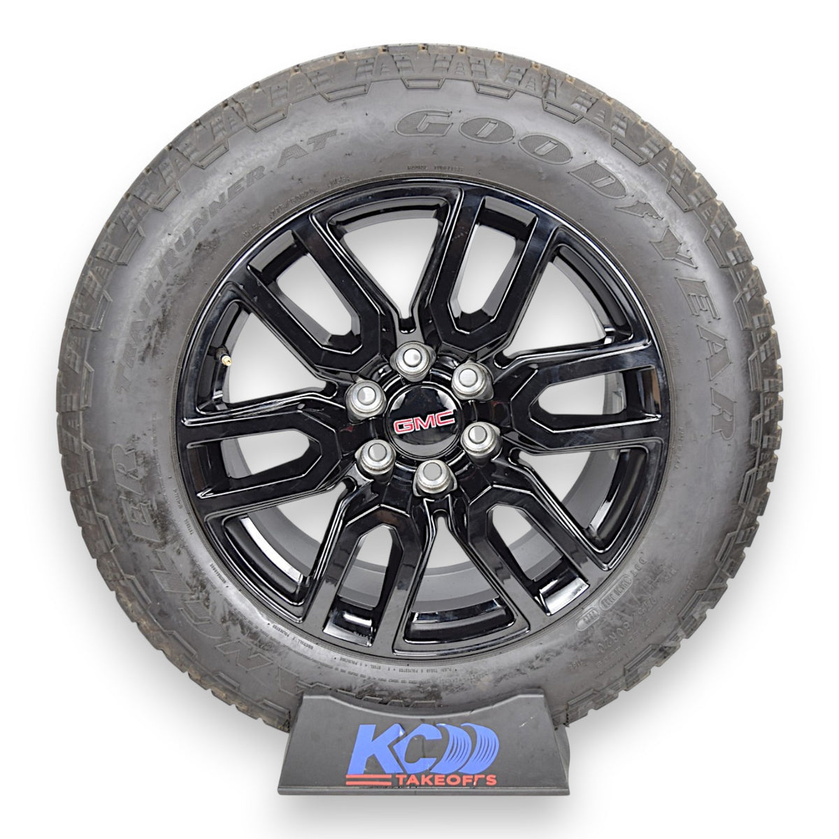 20" GMC Sierra Yukon AT4 Black/Machined Chevy Silverado OEM wheels rims tires