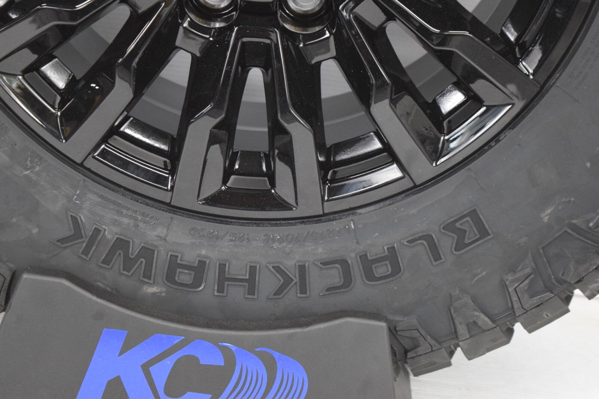 4 NEW 18” OEM  ALASKAN Gloss Black Wheels Rims GMC  Sierra 2500 3500 2025