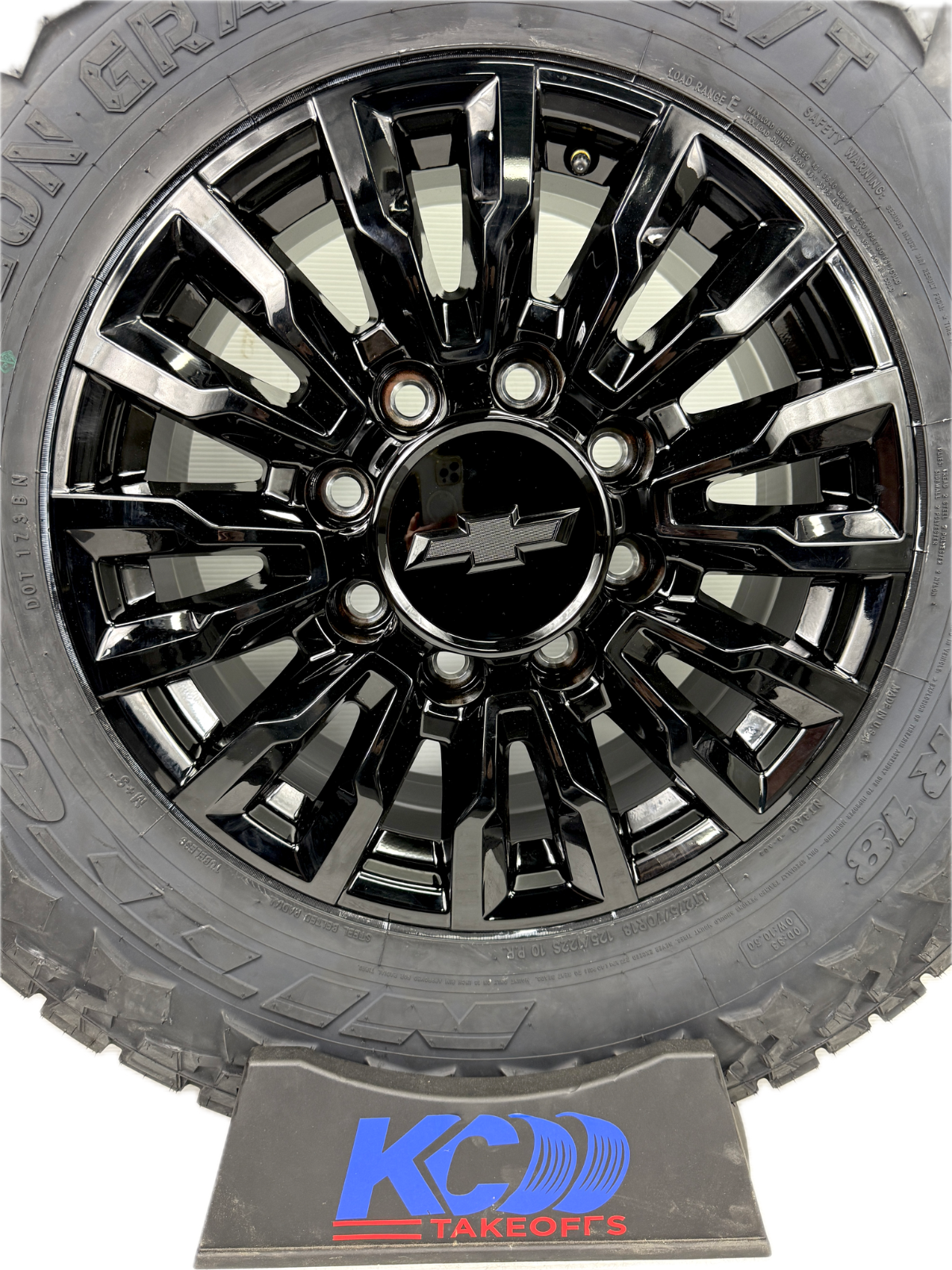 4 NEW 18” OEM  ALASKAN Gloss Black Wheels Rims Chevy Silverado 2500 3500 2025 N