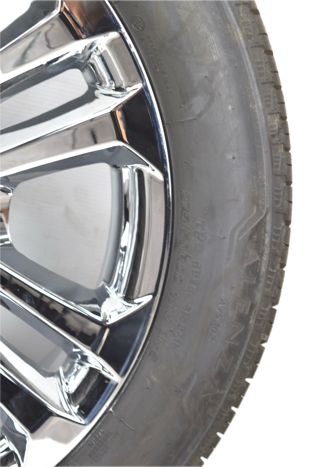 22" GMC Sierra Yukon Denali Factory OEM Chrome Rims Wheels Tires 84346101