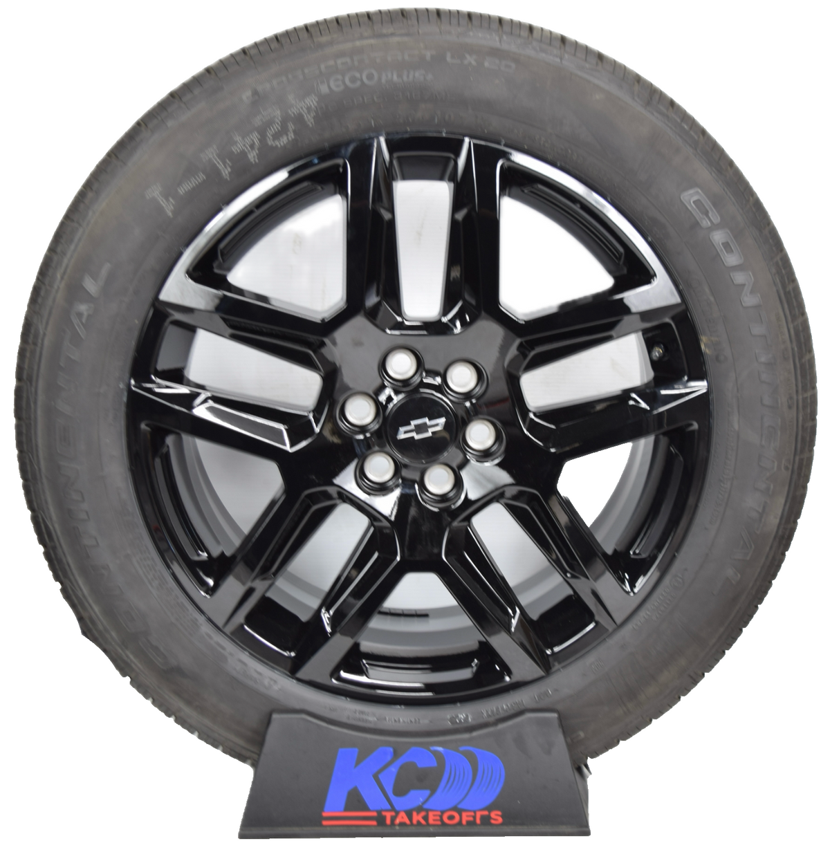 20" Chevrolet Traverse Enclave GMC Acadia Gloss Black OEM Wheels Rims Tires Con