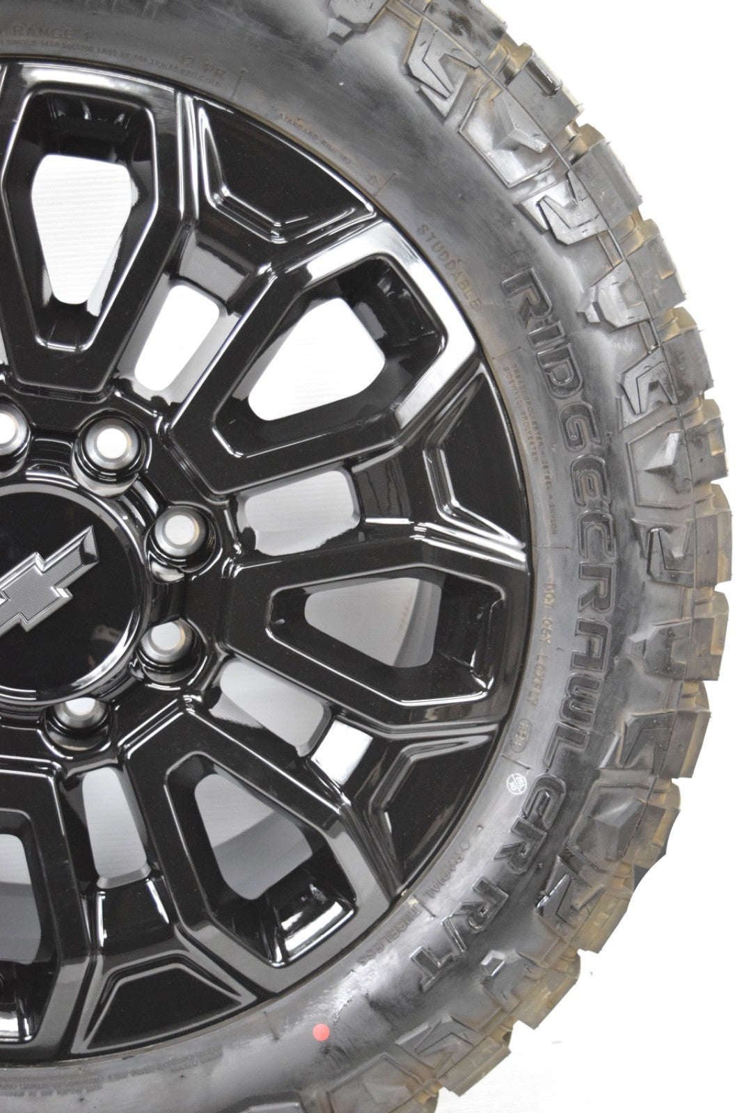 4 NEW 22” Factory OEM Black Wheels Rims Tires Chevy Silverado 2500 3500 2025 R/T