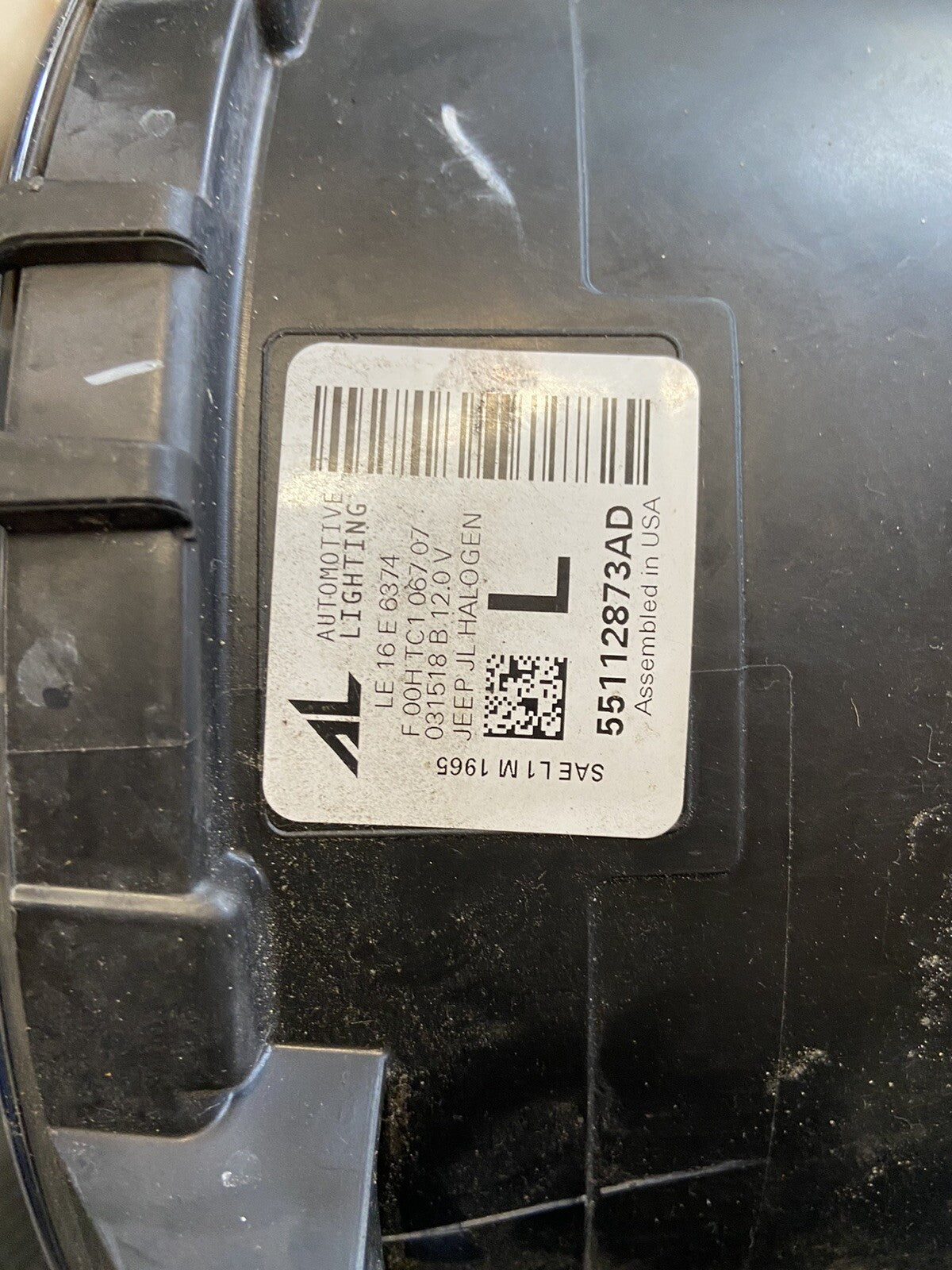 Genuine PAIR Mopar  55112872AD/ 55112873AD Jeep JL OEM R/L headlights 5236-001
