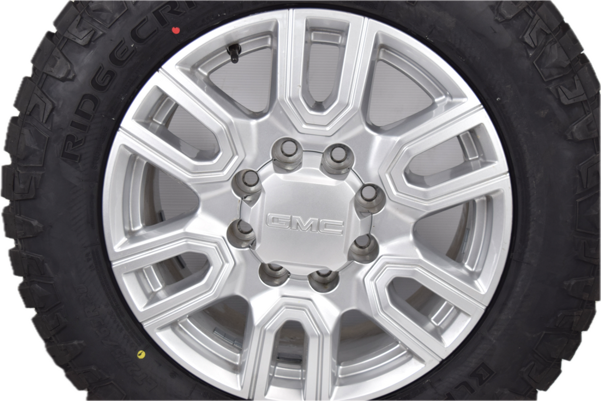 20" NEW GMC Sierra 2500 3500 Silver OEM wheels rims tires