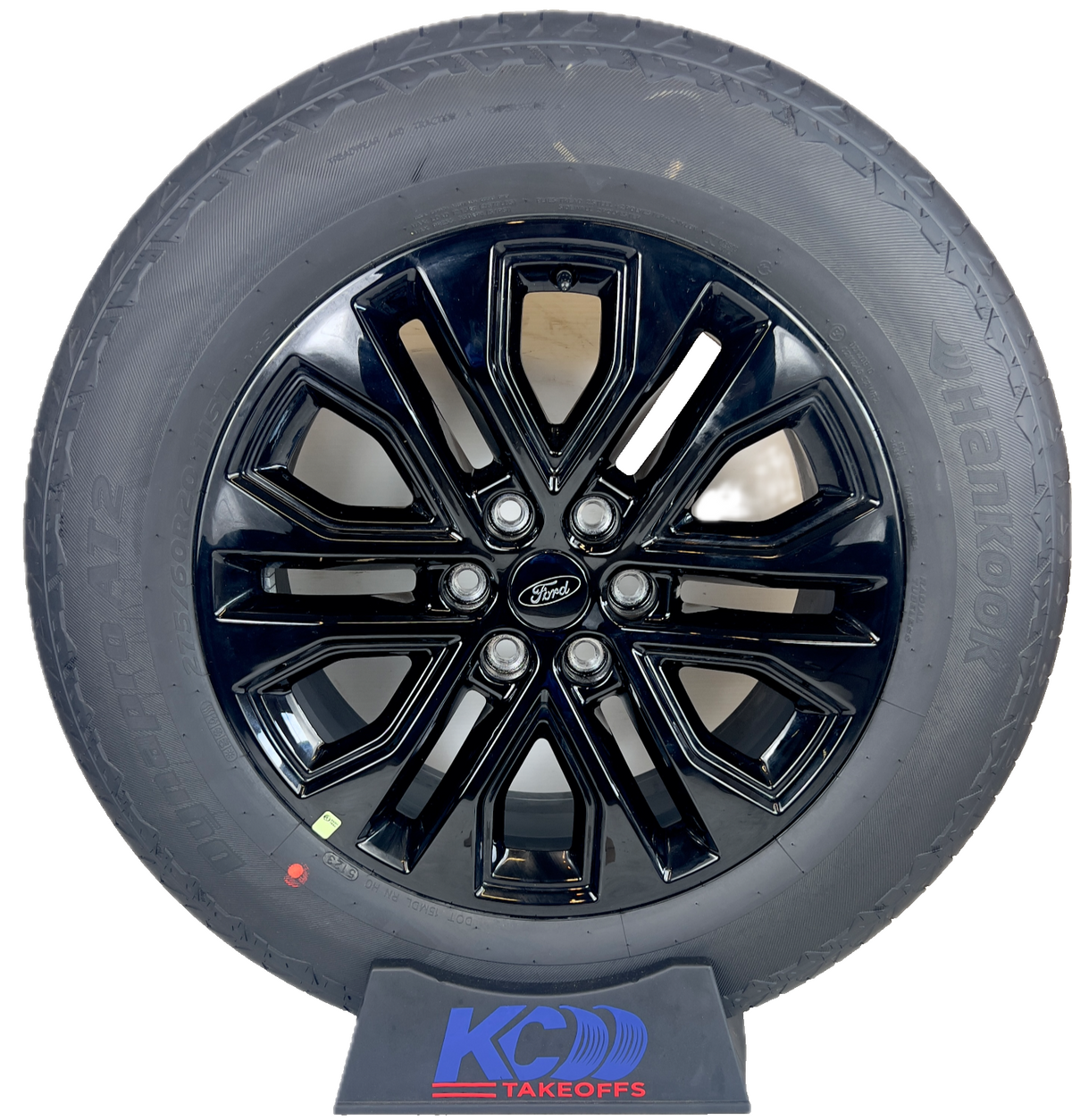 4 NEW 20" Ford F150 Black OEM Wheels Hankook 275/60R20 Wheels Tires Rims 2026
