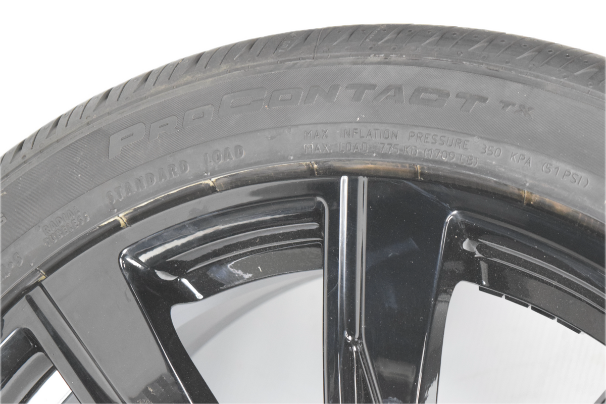 20" Cadillac XT4 Factory OEM Gloss Black Wheels Rims Tires Factory