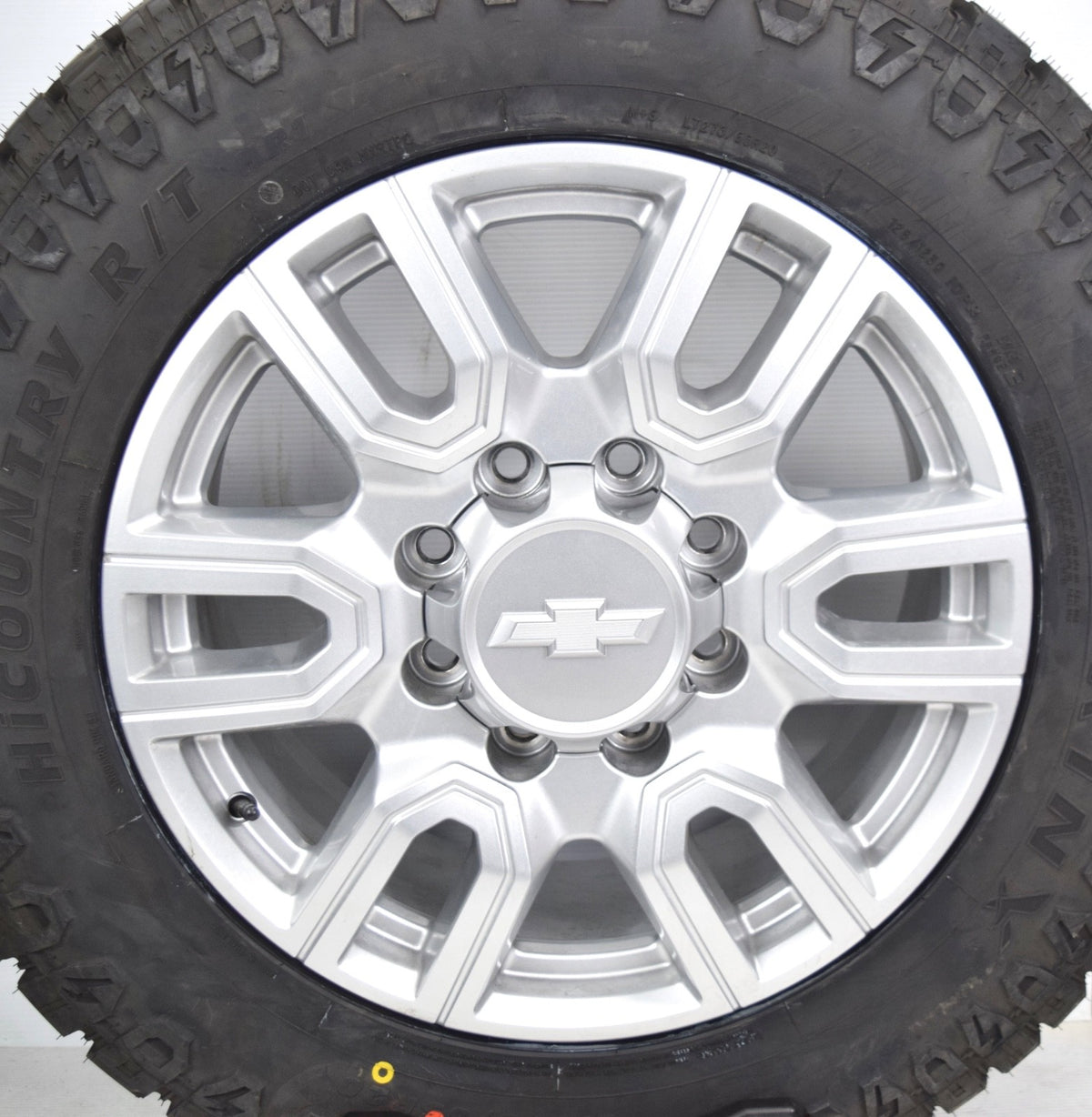 20" NEW  Chevy Silverado Silver 2500 3500 OEM wheels rims tires Prinx R/T