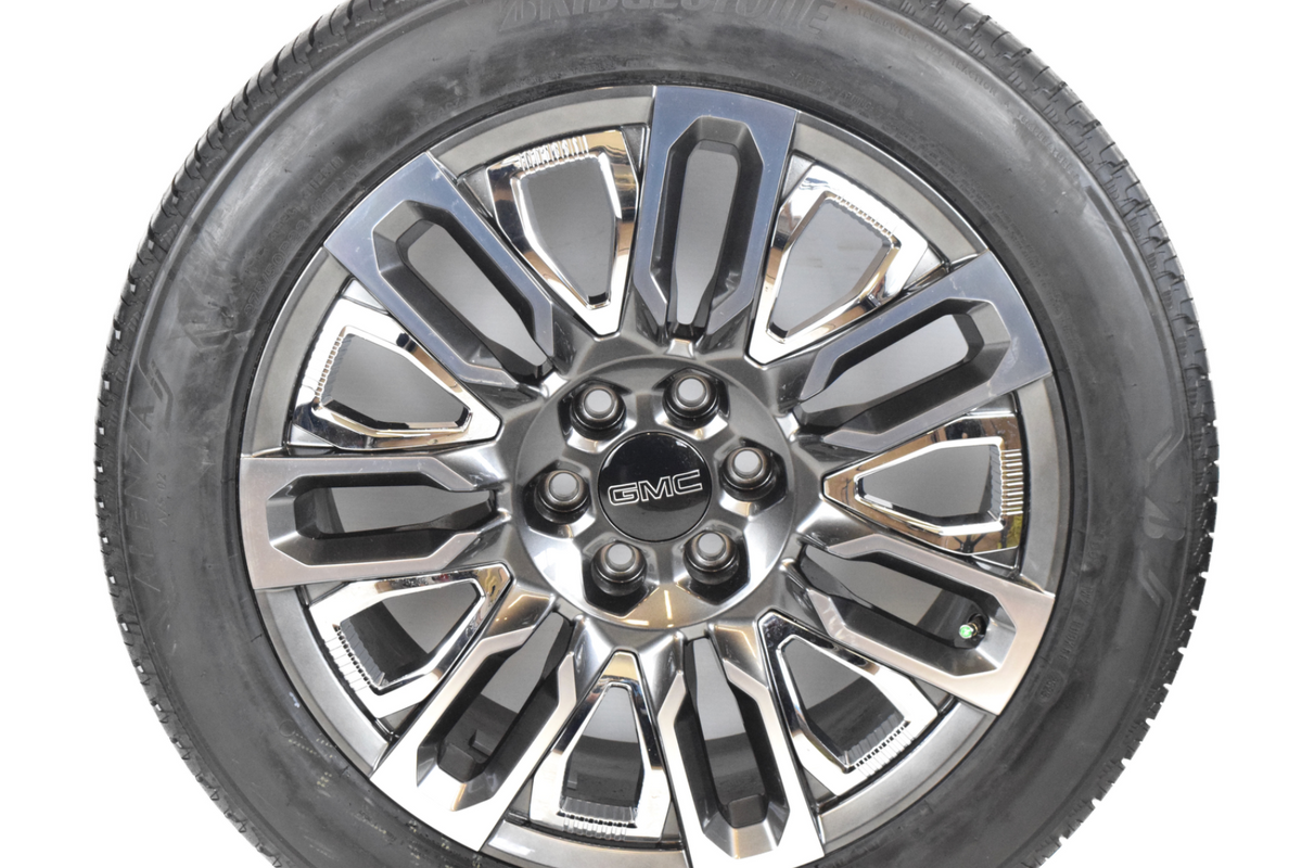 22" GMC Sierra Denali Ultimate Yukon Tahoe Aluminum OEM Wheels Rims Tires 2026