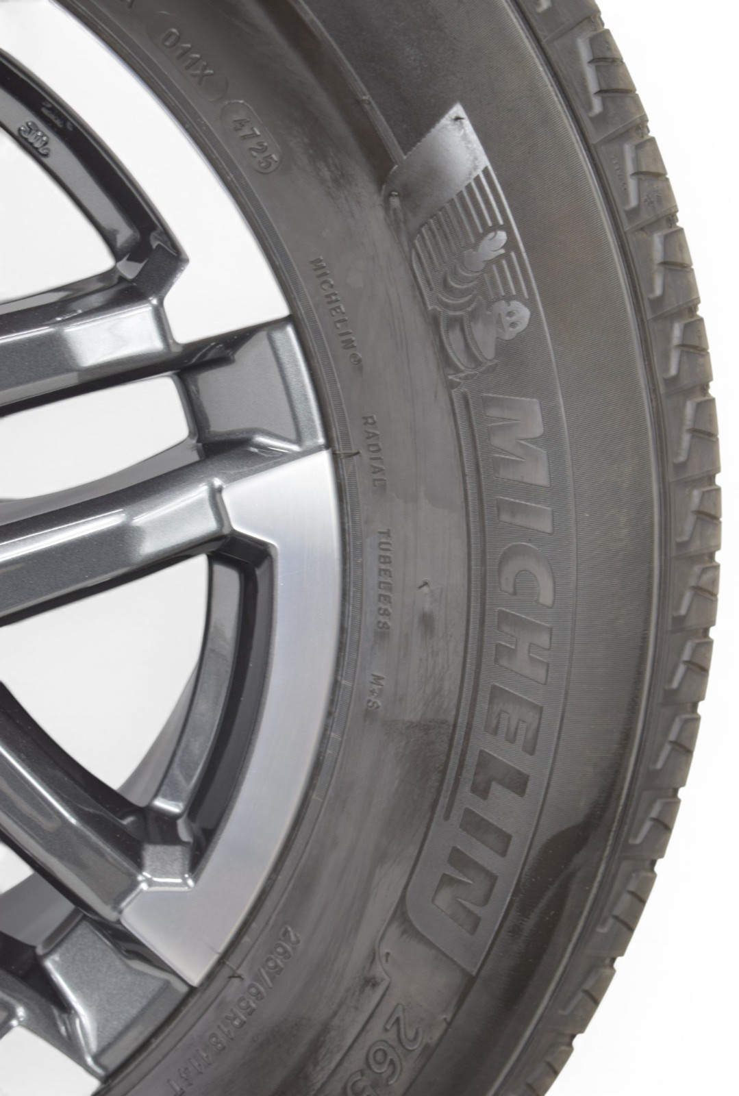 18" Toyota Tundra Sequoia 4Runner TRD OEM Gray Machin Wheels Rims Tires Michelin