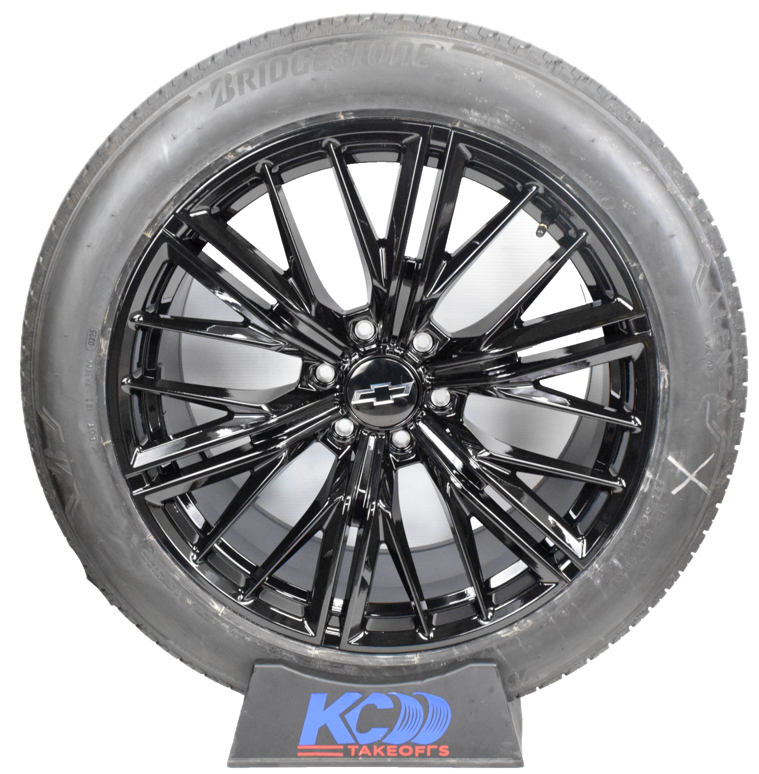 22" Chevy Silverado Tahoe ZL1 Style Gloss Black Replica Wheels Rims Tires Alenza