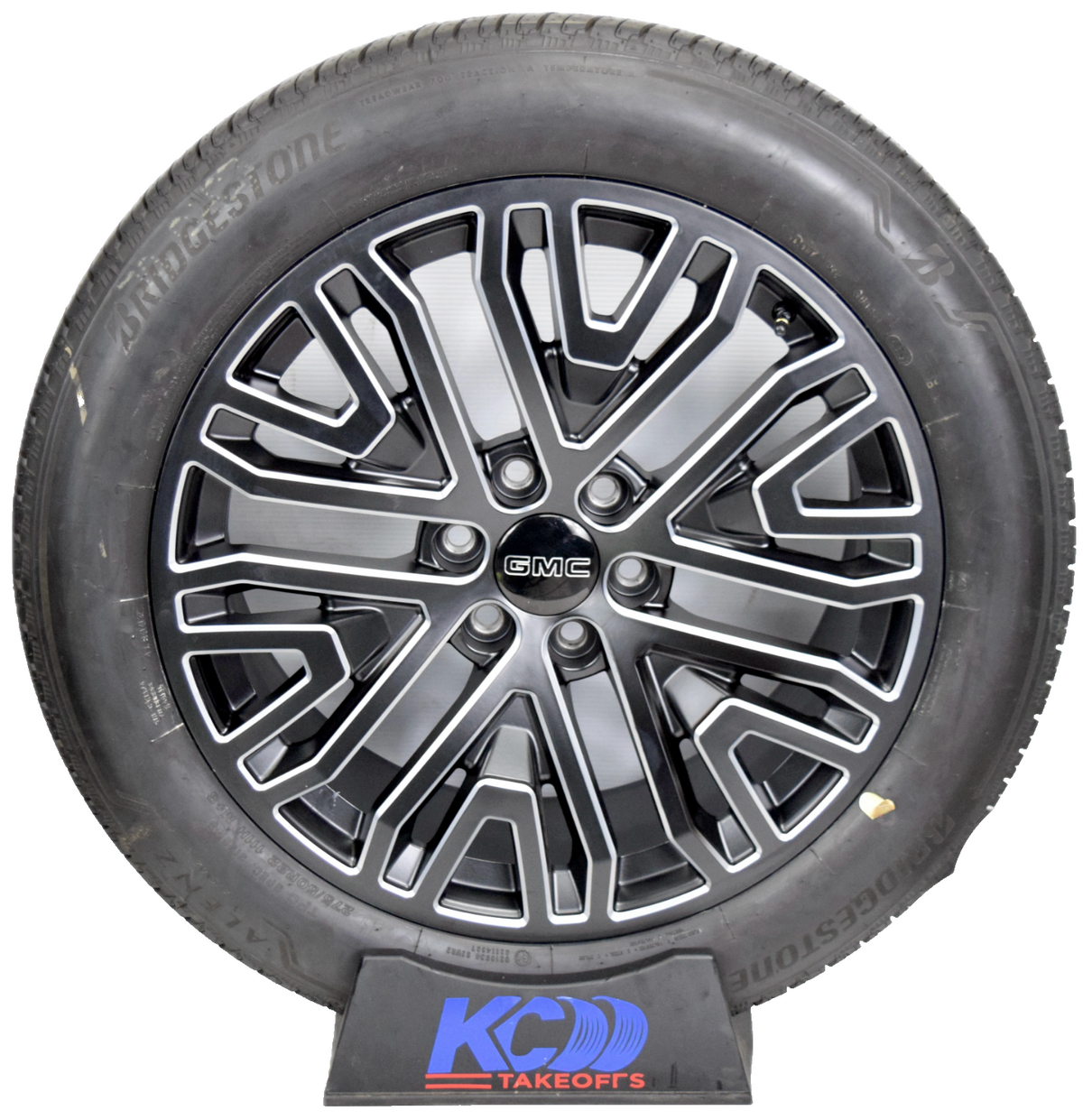 22" Chevy Silverado Tahoe Replica Gloss Satin Black Milled Wheels Rims Tires