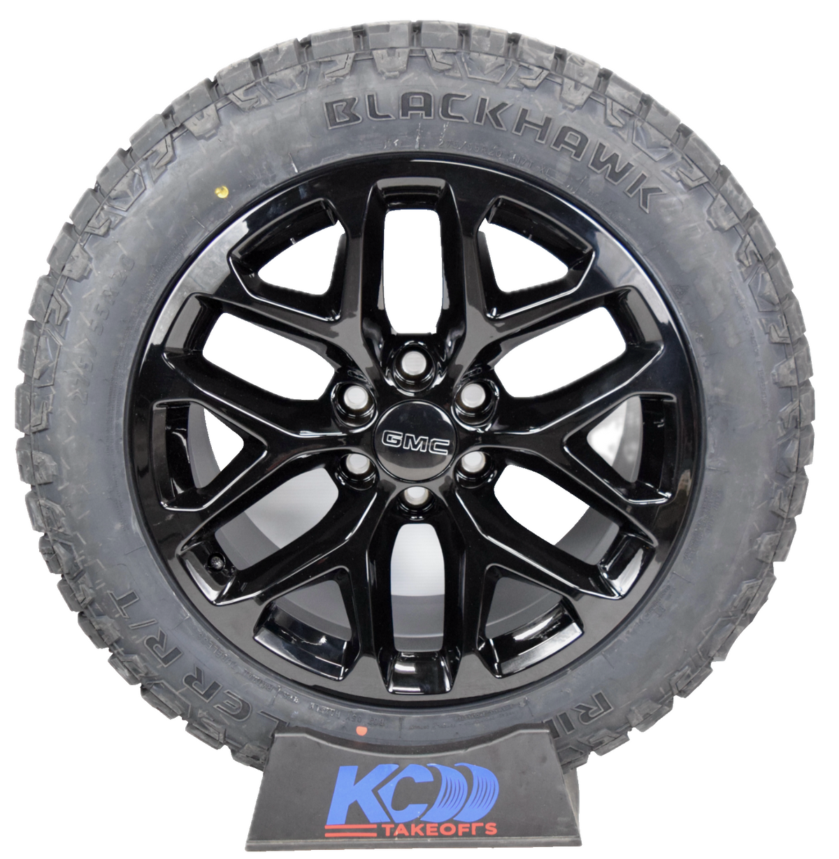20" Gmc Sierra Yukon Replica Gloss Black Snowflake Wheels Rims Tires R/T