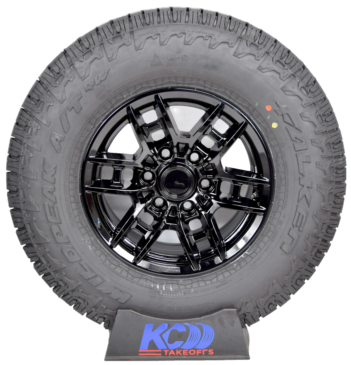 16" NEW Wheels 265/75R16 Tires Rims fits Toyota Tacoma 4Runner TRD PRO REPLICA F