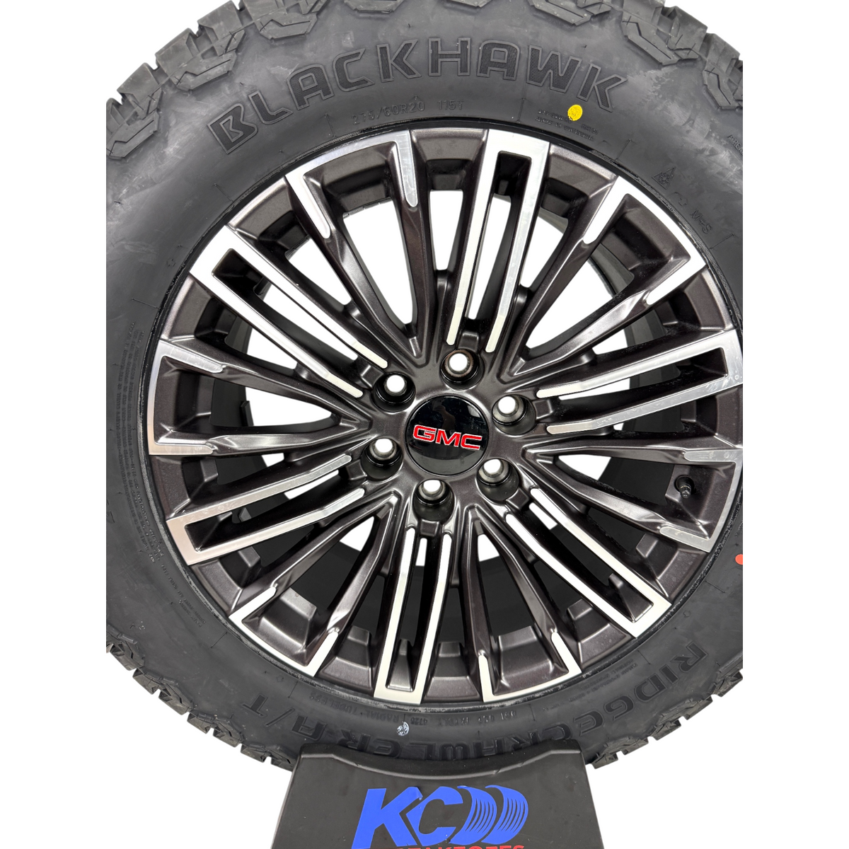 20" GMC Sierra Yukon Denali OEM Machined Charcoal Takeoff Wheels Rims Tires BHK