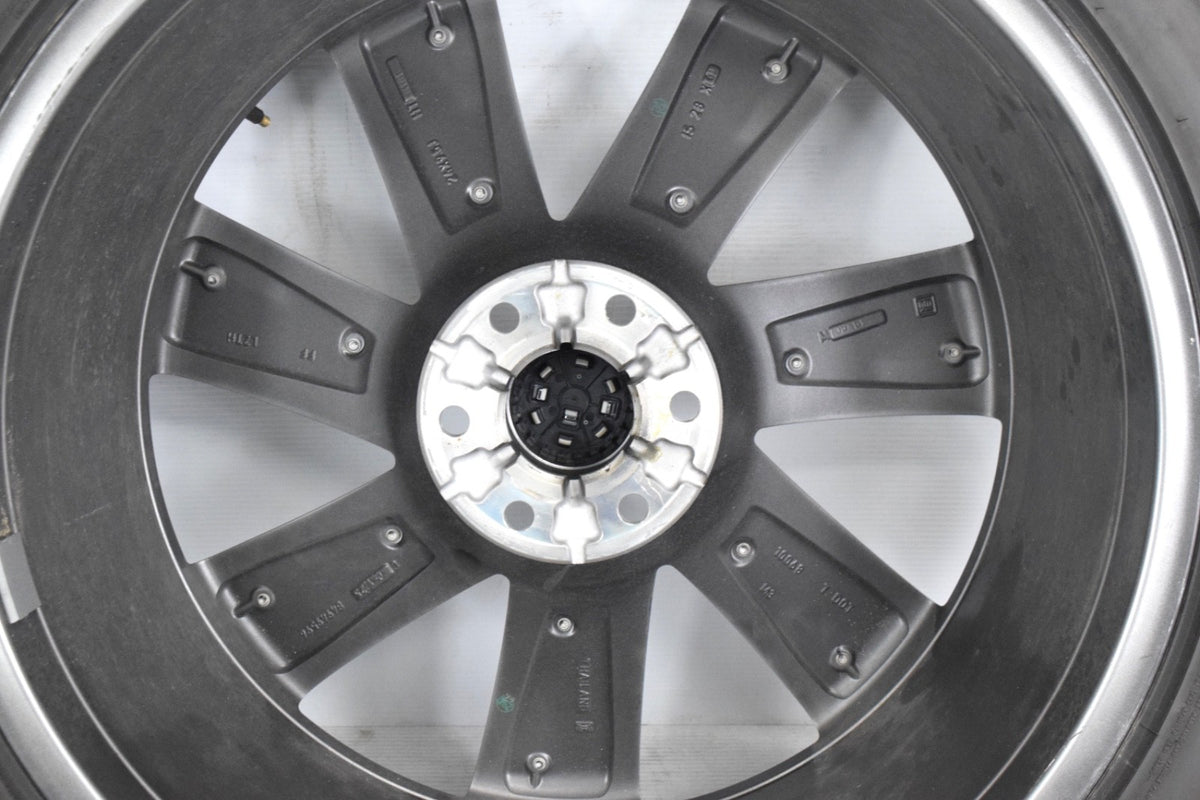 24" Cadillac Escalade V Hyper Silver OEM Takeoffs  Wheels Rims Tires 84949596