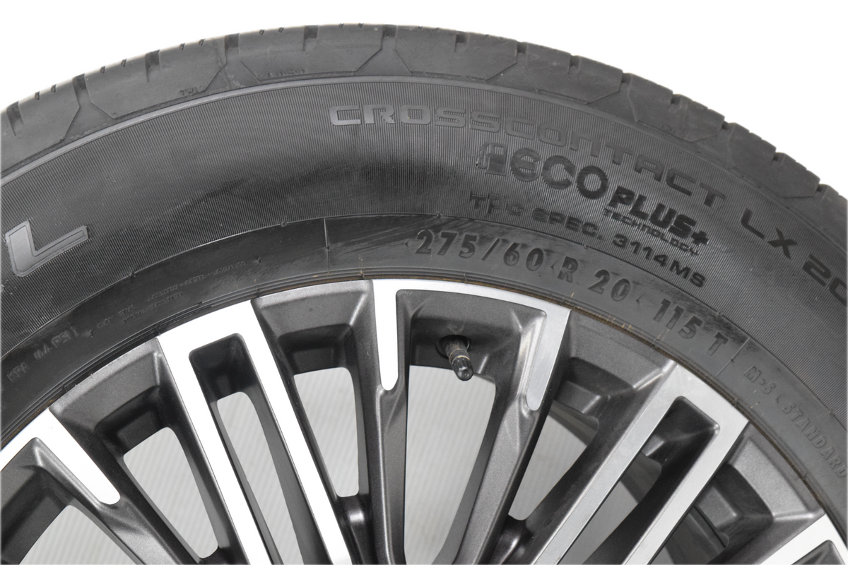 20" GMC Sierra Yukon Denali OEM Machined Charcoal Takeoff Wheels Rims Tires