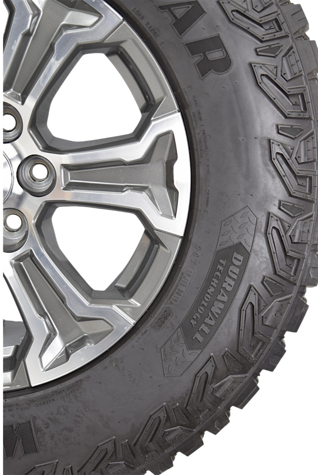 18" GMC Sierra Yukon Denali Silver OEM Takeoffs wheels rims tires NEW 2025 GDY