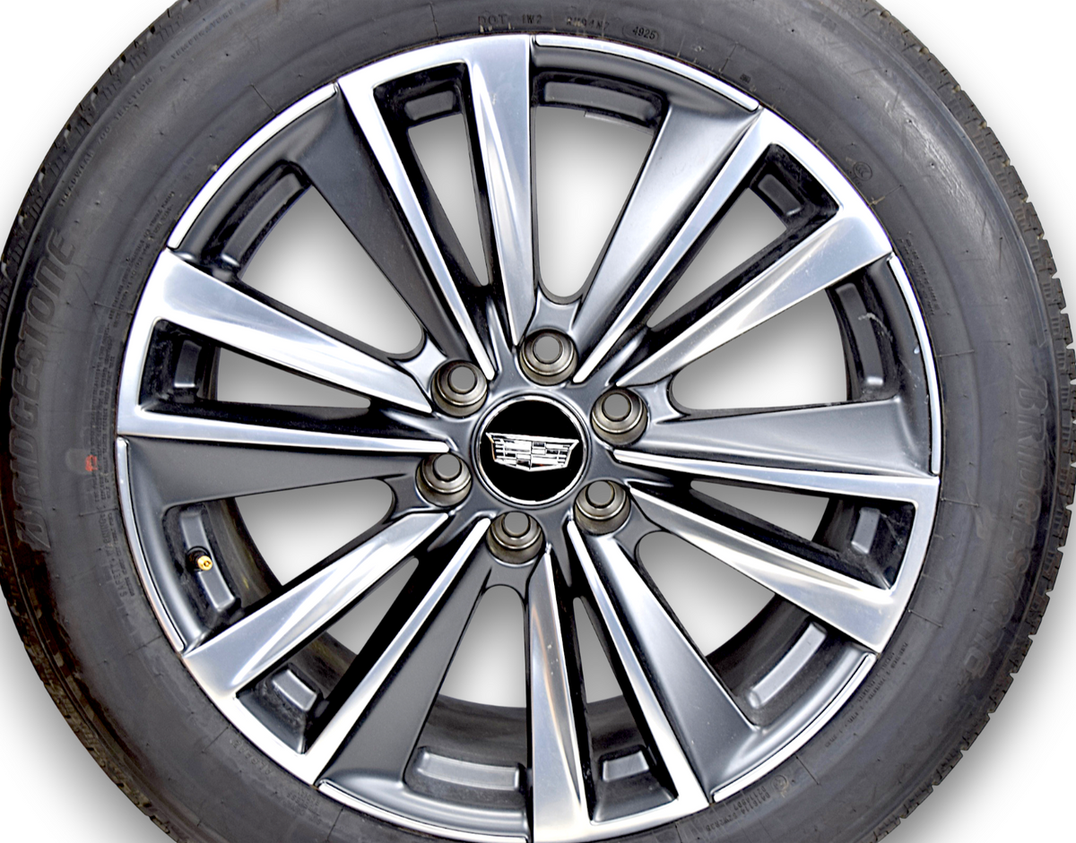 22" Cadillac Escalade Platinum OEM Wheels Rims Tires Grey Polished 275/50R22