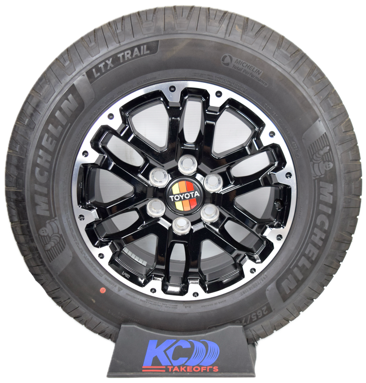 18" Tundra Platinum Toyota Sequoia OEM Black Wheels Tires Limited 265/70R18